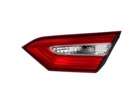 Xtune Inner Right Passenger Side OE Tail Lights With Chrome/Red Lens Toyota Camry 2018-2019