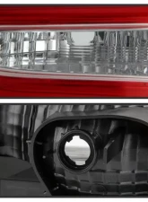Xtune Inner Right Passenger Side OE Tail Lights With Chrome/Red Lens Toyota Camry 2018-2019                                     - ALT-JH-TCAM18LE-OE-IR - Image 3