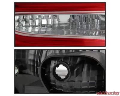Xtune Inner Right Passenger Side OE Tail Lights With Chrome/Red Lens Toyota Camry 2018-2019 - ALT-JH-TCAM18LE-OE-IR