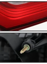 Xtune Inner Right Passenger Side OE Tail Lights With Chrome/Red Lens Toyota Camry 2018-2019                                     - ALT-JH-TCAM18LE-OE-IR - Image 4