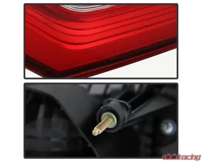Xtune Inner Right Passenger Side OE Tail Lights With Chrome/Red Lens Toyota Camry 2018-2019 - ALT-JH-TCAM18LE-OE-IR