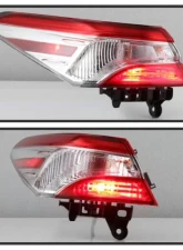 Xtune Outer Left Driver Side OE Tail Light Toyota Camry 2018-2019                                     - ALT-JH-TCAM18LE-OE-OL - Image 9