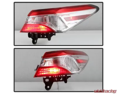 Xtune Outer Right Passenger Side OE Tail Light Toyota Camry 2018-2019 - ALT-JH-TCAM18LE-OE-OR