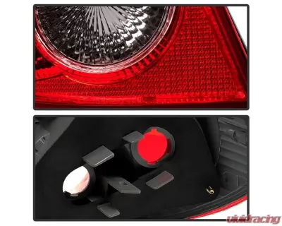 Xtune OEM Left Driver Side Outer Tail Lights Toyota Corolla 2004-2008 - ALT-JH-TCO05-OE-OL
