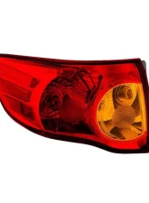Xtune OEM Left Driver Side Outer Tail Lights Toyota Corolla 2009-2010                                     - ALT-JH-TCO09-OE-OL - Image 5