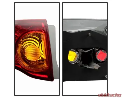 Xtune OEM Left Driver Side Outer Tail Lights Toyota Corolla 2009-2010 - ALT-JH-TCO09-OE-OL