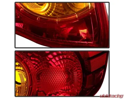 Xtune OEM Left Driver Side Outer Tail Lights Toyota Corolla 2009-2010 - ALT-JH-TCO09-OE-OL