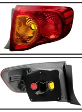 Xtune OEM Right Passenger Side Outer Tail Lights Toyota Corolla 2009-2010                                     - ALT-JH-TCO09-OE-OR - Image 2