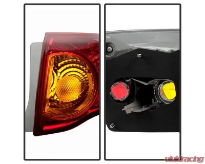 Xtune OEM Right Passenger Side Outer Tail Lights Toyota Corolla 2009-2010 - ALT-JH-TCO09-OE-OR