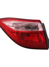 Xtune OE Left Driver Side Tail Lights With Red Pink Lens Toyota Corolla 4D Sedan (CE L LE Model) 2017-2019                                     - ALT-JH-TCOL17-OE-L - Image 6