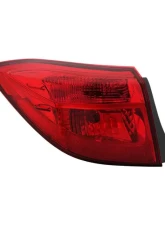 Xtune OE Left Driver Side Tail Lights With Red Lens Toyota Corolla 4D Sedan (S SE XSE Model) 2017-2019                                     - ALT-JH-TCOL17SE-OE-L - Image 6