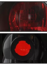 Xtune Euro Style Tail Lights With Black Lens Toyota Pickup 1989-1995                                     - ALT-JH-TP89-BK - Image 3