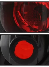 Xtune Euro Style Tail Lights With Black Lens Toyota Pickup 1989-1995                                     - ALT-JH-TP89-BK - Image 4