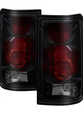 Xtune Euro Style Tail Lights With Black Smoke Lens Toyota Pickup 1989-1995                                     - ALT-JH-TP89-BSM - Image 7