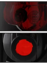 Xtune Euro Style Tail Lights With Black Smoke Lens Toyota Pickup 1989-1995                                     - ALT-JH-TP89-BSM - Image 4