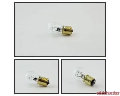 Xtune OEM Style Tail Lights With Red Amber Clear Lens Toyota Pickup 1989-1995 - ALT-JH-TP89-OE-RAC