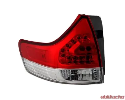 Xtune OEM Left Driver Side Outer Tail Lights Toyota Sienna 2011-2013 - ALT-JH-TSIE11-OE-OL