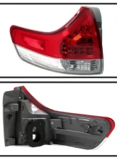 Xtune OEM Left Driver Side Outer Tail Lights Toyota Sienna 2011-2013                                     - ALT-JH-TSIE11-OE-OL - Image 2