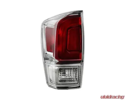 Xtune Left Driver Side Smoke Housing /Clear Lens OE Tail Light Toyota Tacoma 2016-2017 - ALT-JH-TT16-OE-CS-L