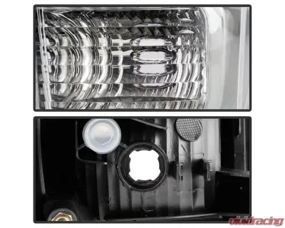 Xtune Left Driver Side Smoke Housing /Clear Lens OE Tail Light Toyota Tacoma 2016-2017 - ALT-JH-TT16-OE-CS-L