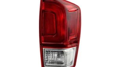 Xtune OE Right Passenger Side Smoke Housing / Red Clear Lens Tail Lights Toyota Tacoma 2016-2017                                     - ALT-JH-TT16-OE-RS-R - Image 6