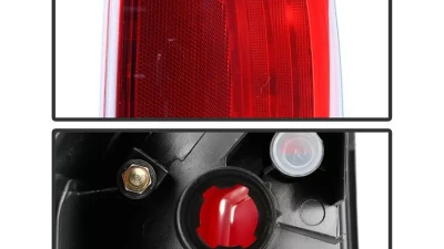 Xtune OE Right Passenger Side Smoke Housing / Red Clear Lens Tail Lights Toyota Tacoma 2016-2017                                     - ALT-JH-TT16-OE-RS-R - Image 3
