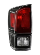 Xtune OE Left Driver Side Black Housing / Clear Lens Tail Light Toyota Tacoma 2017-2018                                     - ALT-JH-TT17-OE-CB-L - Image 6