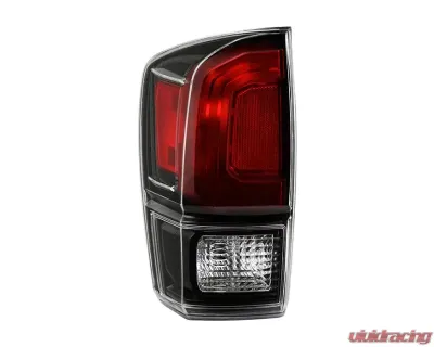 Xtune OE Left Driver Side Black Housing / Clear Lens Tail Light Toyota Tacoma 2017-2018 - ALT-JH-TT17-OE-CB-L