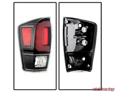 Xtune Left OE Driver Side Tail Lights (Black Bezel Black Trim) Toyota Tundra TRD PRO 2020 - ALT-JH-TT20T-OE-BR-L