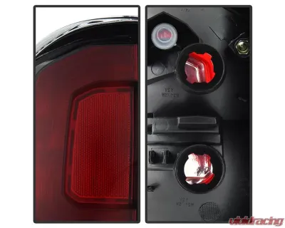 Xtune Left OE Driver Side Tail Lights (Black Bezel Black Trim) Toyota Tundra TRD PRO 2020 - ALT-JH-TT20T-OE-BR-L