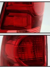 Xtune OEM Left Driver Side Tail Lights Toyota Tacoma 2005-2008                                     - ALT-JH-TTA05-OE-L - Image 2