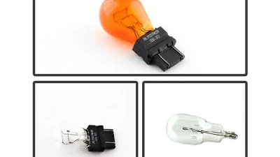 Xtune OE Style Tail Lights With Red Clear Lens Toyota Tacoma 2005-2008                                     - ALT-JH-TTA05-OE-RC - Image 4