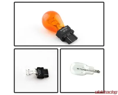 Xtune OE Style Tail Lights With Red Clear Lens Toyota Tacoma 2005-2008 - ALT-JH-TTA05-OE-RC