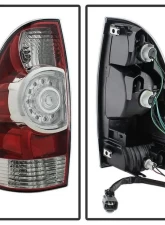 Xtune Left Driver Side OEM Style LED Tail Lights Toyota Tacoma 2009-2015                                     - ALT-JH-TTA09-OE-L - Image 2