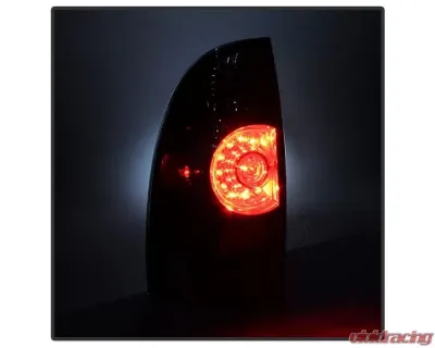 Xtune Left Driver Side OEM Style LED Tail Lights Toyota Tacoma 2009-2015 - ALT-JH-TTA09-OE-L