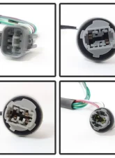 Xtune OEM Style Tail Lights With Dark Red Lens Toyota Tundra 2000-2006                                     - ALT-JH-TTU00-OE-RSM - Image 4