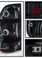 Xtune OEM Style Tail Lights With Dark Red Lens Toyota Tundra 2000-2006                                     - ALT-JH-TTU00-OE-RSM - Image 5