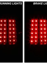 Xtune LED Tail Lights With Black Lens Toyota Tundra 2007-2013                                     - ALT-JH-TTU07-LED-BK - Image 9