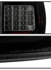 Xtune Black Smoke LED Tail Lights with LED Singal Function Toyota Tundra 2007-2013                                     - ALT-JH-TTU07-LED-G2-BSM - Image 4