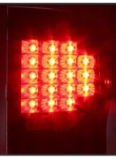 Xtune Black Smoke LED Tail Lights with LED Singal Function Toyota Tundra 2007-2013                                     - ALT-JH-TTU07-LED-G2-BSM - Image 7