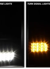 Xtune Black Smoke LED Tail Lights with LED Singal Function Toyota Tundra 2007-2013                                     - ALT-JH-TTU07-LED-G2-BSM - Image 10