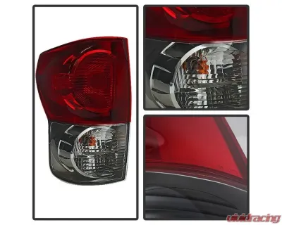 Xtune Left Driver Side OEM Style Tail Lights Toyota Tundra 2007-2009 - ALT-JH-TTU07-OE-L