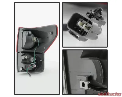 Xtune Left Driver Side OEM Style Tail Lights Toyota Tundra 2007-2009 - ALT-JH-TTU07-OE-L