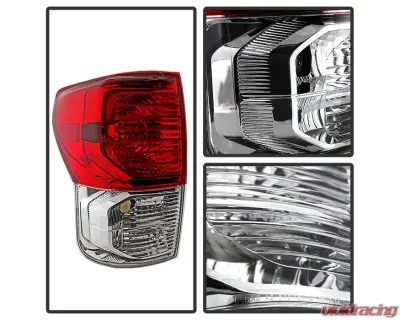 Xtune Left Driver Side OEM Style Tail Lights Toyota Tundra 2010-2013 - ALT-JH-TTU10-OE-L