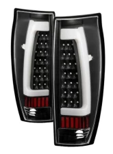 Xtune LED Tail Lights With Black Lens Chevrolet Avalanche 2002-2006                                     - ALT-ON-CAV02-LED-BK - Image 12