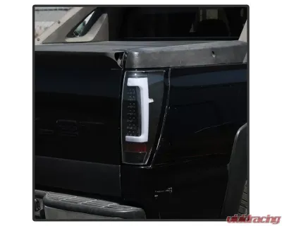 Xtune LED Tail Lights With Black Lens Chevrolet Avalanche 2002-2006 - ALT-ON-CAV02-LED-BK