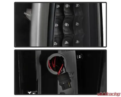 Xtune LED Tail Lights With Black Lens Chevrolet Avalanche 2002-2006 - ALT-ON-CAV02-LED-BK
