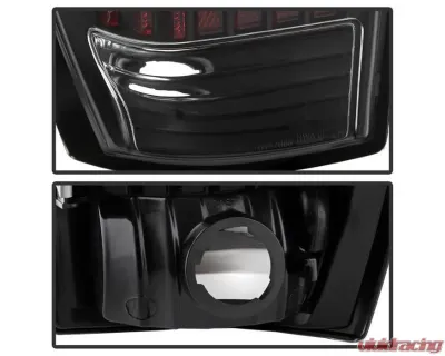 Xtune LED Tail Lights With Black Lens Chevrolet Avalanche 2002-2006 - ALT-ON-CAV02-LED-BK