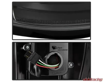 Xtune LED Tail Lights With Black Lens Chevrolet Avalanche 2002-2006 - ALT-ON-CAV02-LED-BK