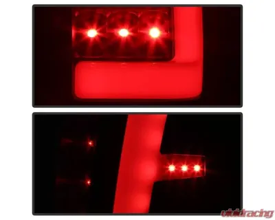 Xtune LED Tail Lights With Black Lens Chevrolet Avalanche 2002-2006 - ALT-ON-CAV02-LED-BK
